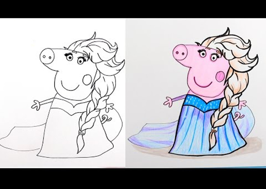 💠Dibujos Peppa pig para imprimir y colorear - Dibujos para colorear