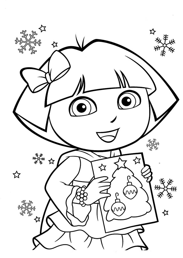 Dora La Exploradora Dibujos Para Colorear