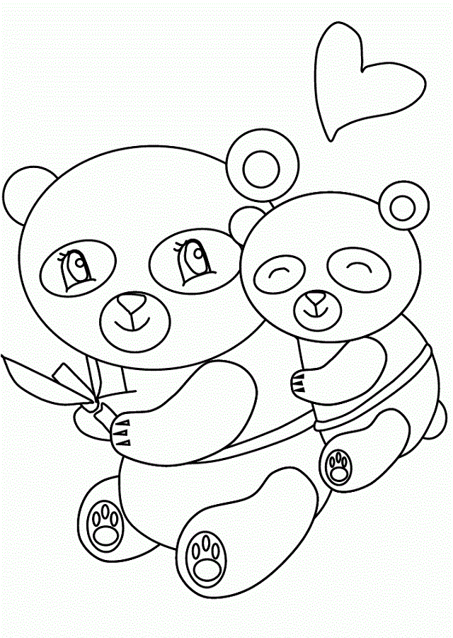 dibujo de oso panda Web del maestro