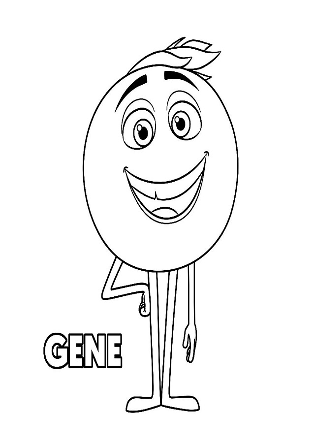 Featured image of post Dibujos Para Colorear De Emojis La Pelicula El emoji gene con gran sonrisa