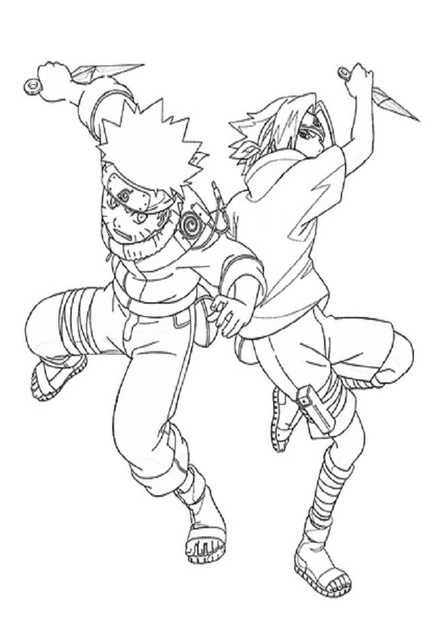 Dibujos Para Colorear Naruto