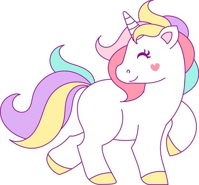 Featured image of post Imagenes De Unicornios Animados Para Dibujar Unicornio lindo de dibujos animados