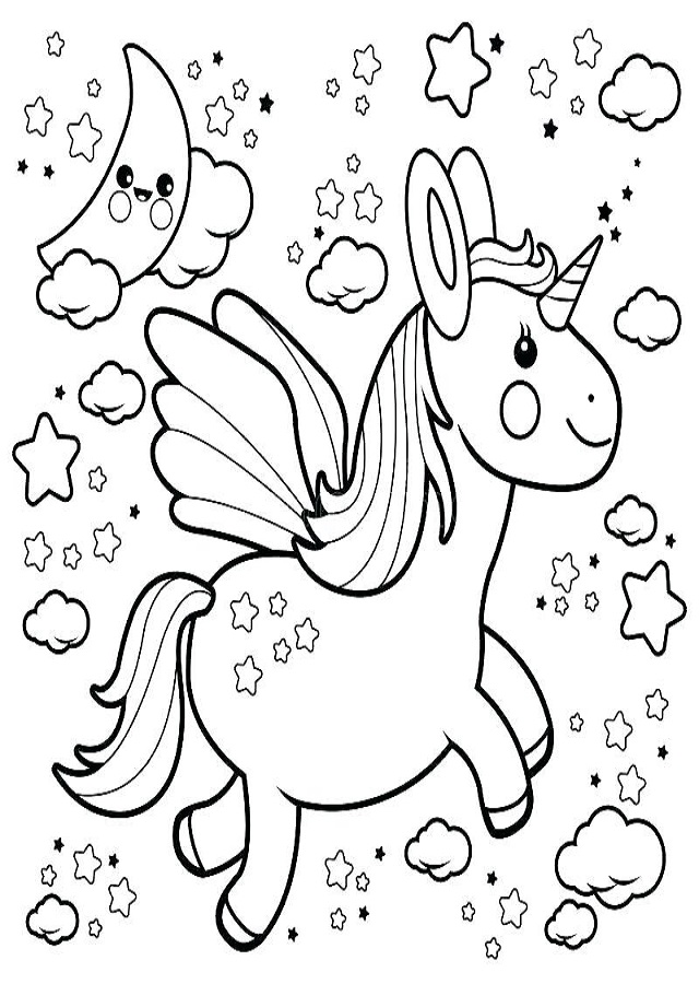 Dibujos Para Colorear Unicornio Dibujos Para Colorear